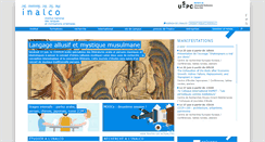 Desktop Screenshot of inalco.fr