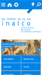 Mobile Screenshot of inalco.fr